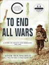 Cover image for To End All Wars